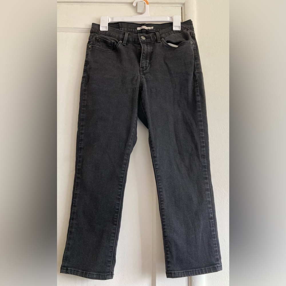 Levi's Black Straight Jeans Classic Style
